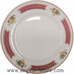 ASSIETTE PLATE BLANCHE ET...
