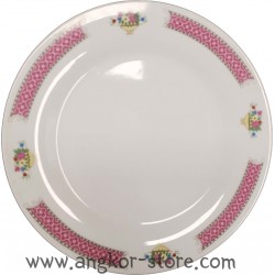 ASSIETTE PLATE BLANCHE ET...