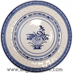ASSIETTE PLATE BLEUE 22.80...