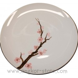 ASSIETTE SAKURA 25 X H2,5 CM