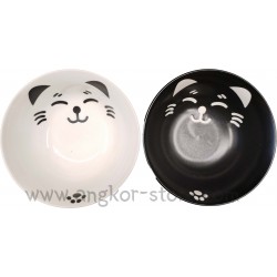 BOL CHAT NOIR ET BLANC 15 X...