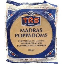 PAPPADUMS NATURE - 0.2Kg