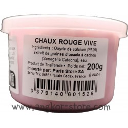 CHAUX VIVE ROUGE - 0.2Kg