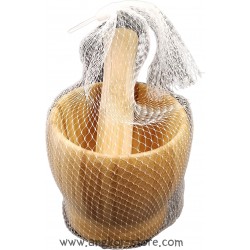 MORTIER EN BAMBOU 11 X 10 CM