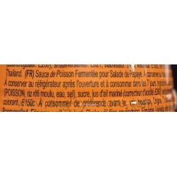 SAUCE POUR SALADE DE PAPAYE...