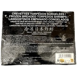 CREVETTES PANEES TORPEDO...