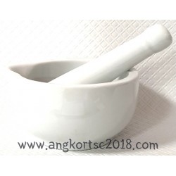 MORTIER EN PORCELAINE 12.50 CM