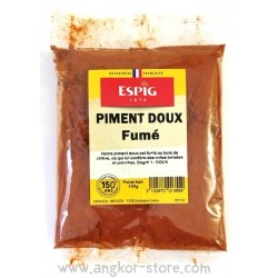 PIMENT DOUX FUME MOULU - 0.1Kg