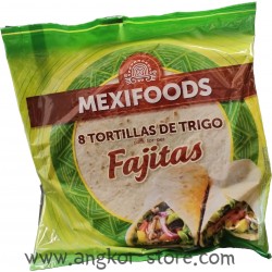 TORTILLAS DE BLE 20 CM 8 P....