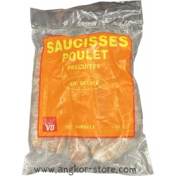 SAUCISSE DE POULET NATURE...