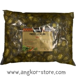 PIMENT JALAPENOS EMINCE - 3Kg