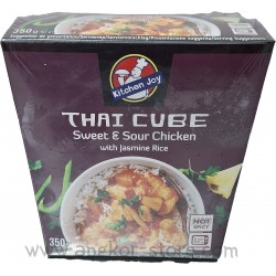 POULET AIGRE DOUX ET RIZ...