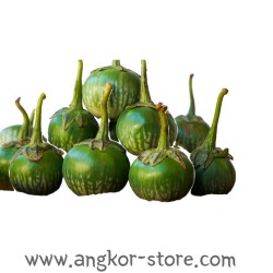 AUBERGINE VERTE PETITE - 0.1Kg