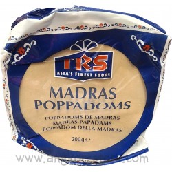 PAPPADUMS NATURE - 0.2Kg