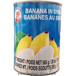 BANANE AU SIROP - 0.565Kg