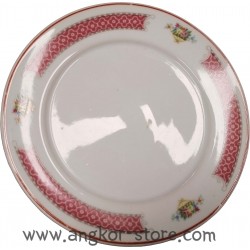 ASSIETTE PLATE BLANCHE ET...