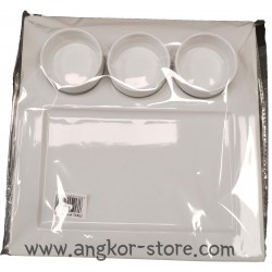 PLAT CARRE 29.50 X 29.50 CM...