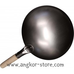 POELE EN ACIER 33 CM 13 POUCES